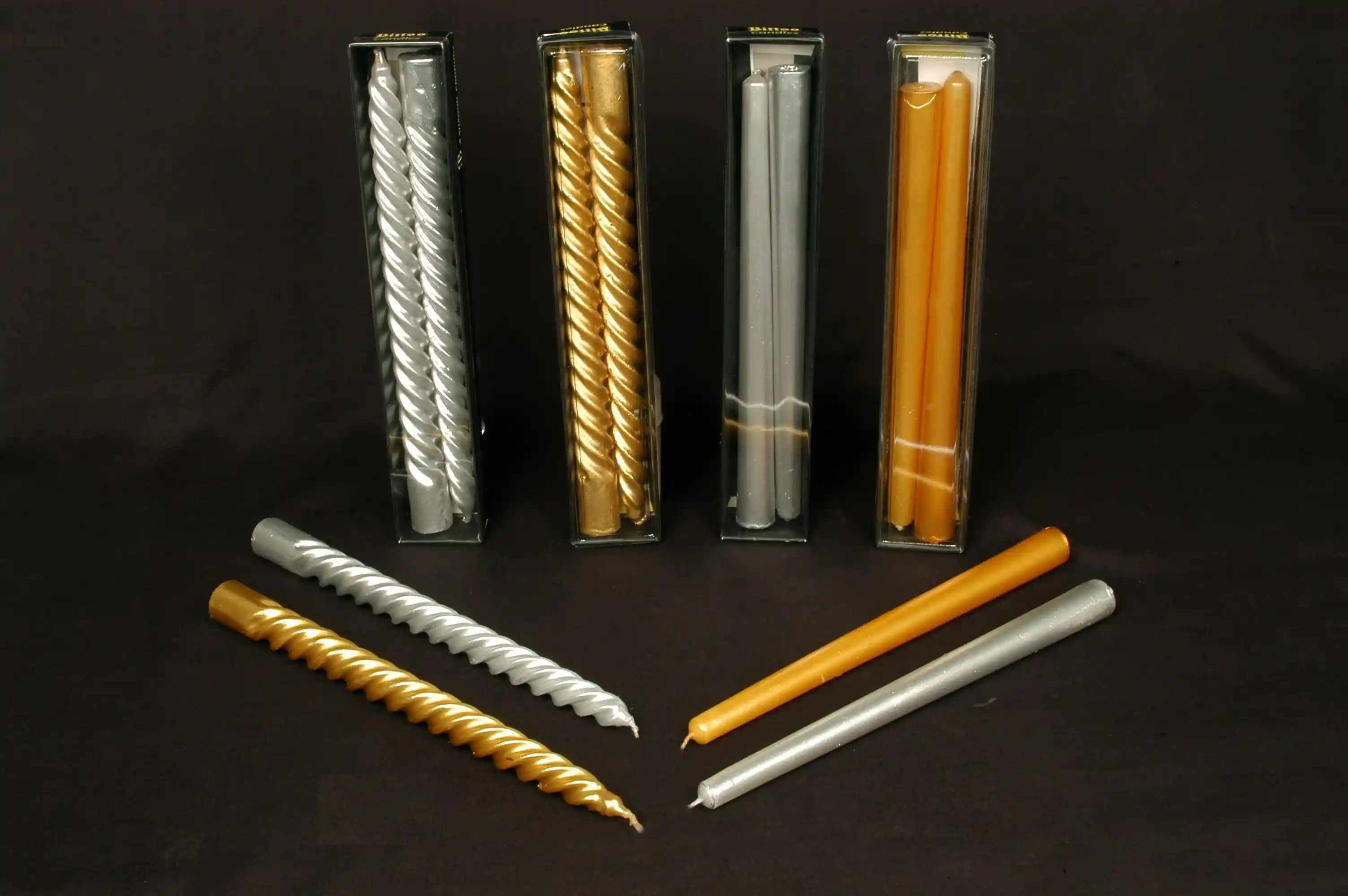 Glorious Candles GC-06_G_S-SPIRAL_TAPER